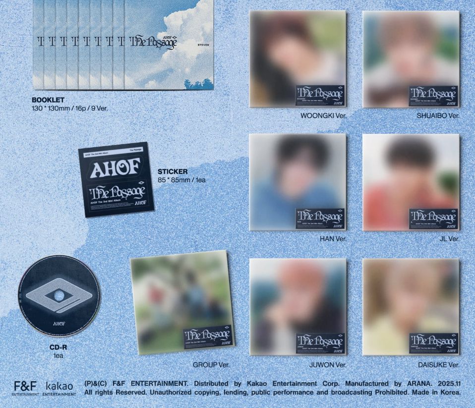 AHOF - THE PASSAGE (DIGIPACK VER.) Nolae
