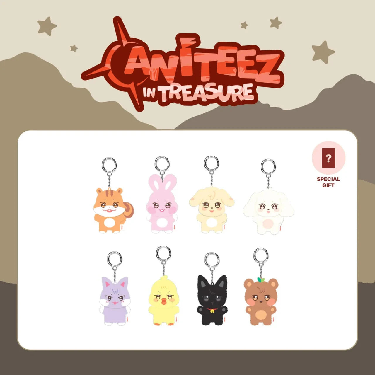 ATEEZ - ANITEEZ IN TREASURE OFFICIAL MD 1 Nolae