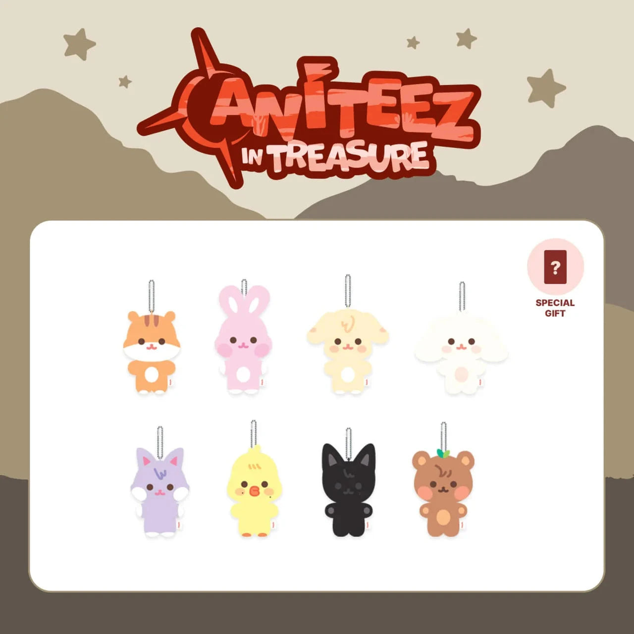 ATEEZ - ANITEEZ IN TREASURE OFFICIAL MD 1 Nolae