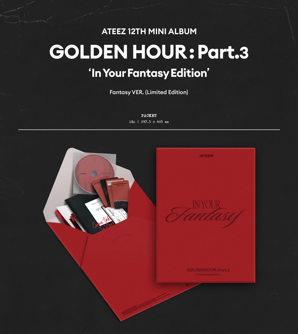 ATEEZ - GOLDEN HOUR : PART.3 (IN YOUR FANTASY EDITION) (LIMITED FANTASY VER.) Nolae