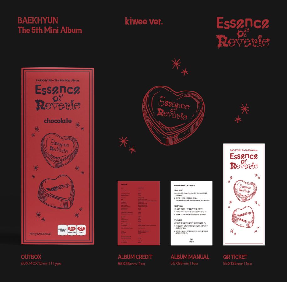 BAEKHYUN (EXO) - ESSENCE OF REVERIE (KIWEE VER.) Nolae