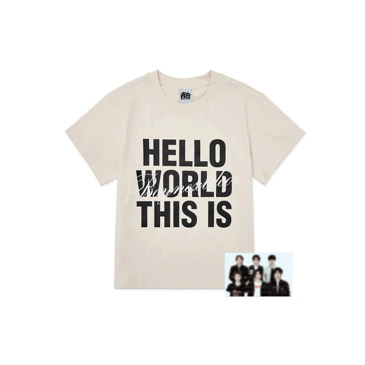 BOYNEXTDOOR　Tシャツ BOYNEXTDOOR - [BOYNEXTDOOR X GRAILZ] S/S T-SHIRT (KNOCK ON VOL.1 FINAL