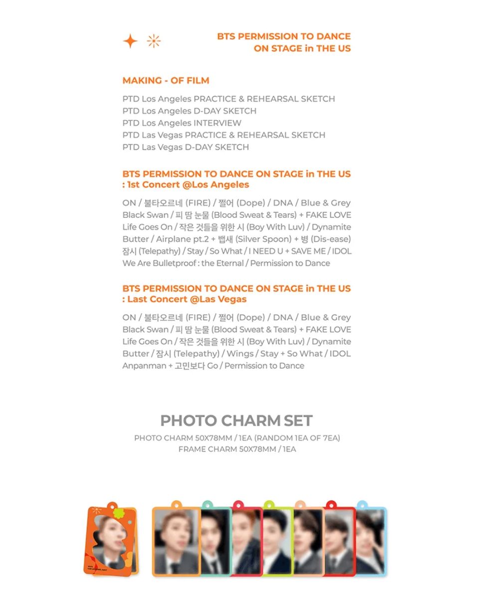 BTS - PERMISSION TO DANCE ON STAGE IN THE US (DIGITAL CODE) + 2025 FESTA GIFT Nolae