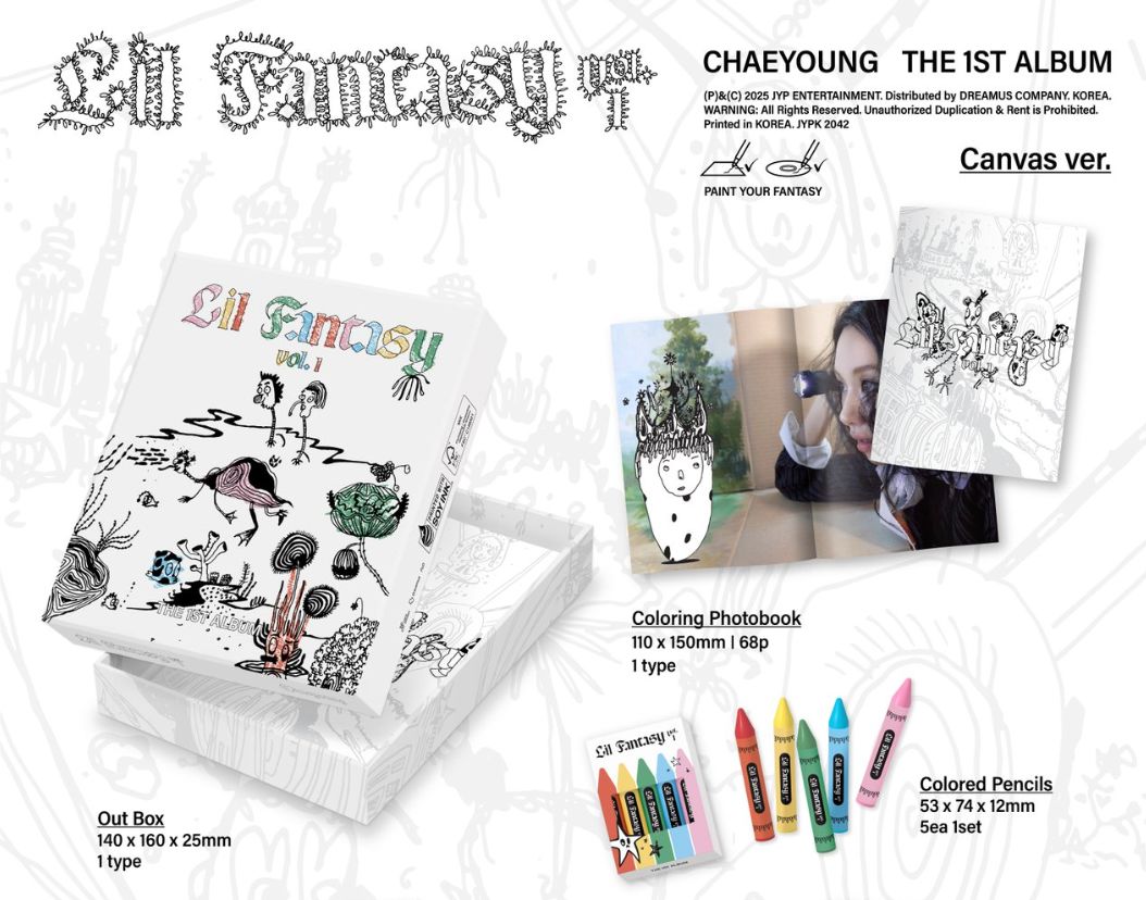 CHAEYOUNG (TWICE) - LIL FANTASY VOL.1 (CANVAS VER.) Nolae