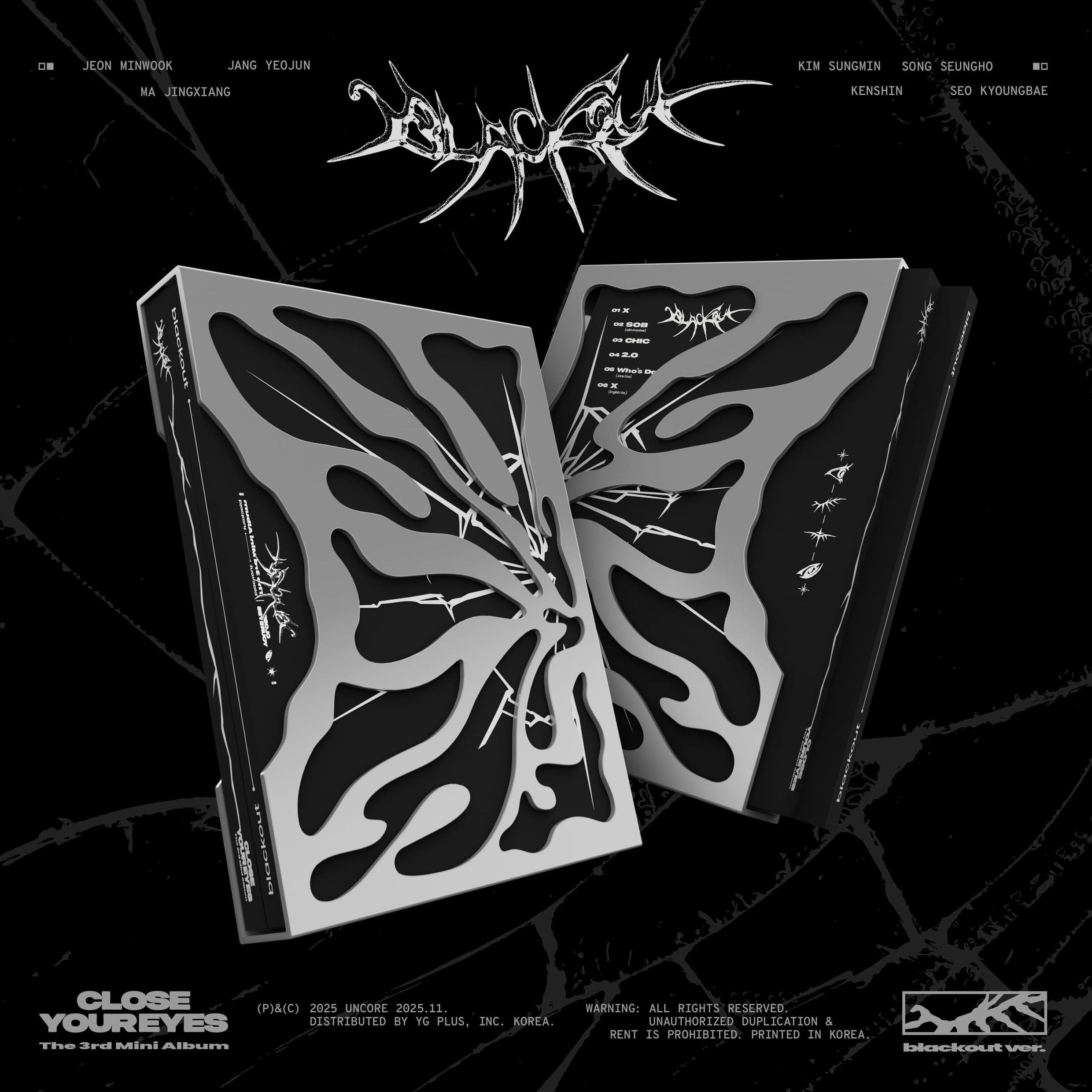 CLOSE YOUR EYES - BLACKOUT (BLACKOUT VER.) Nolae