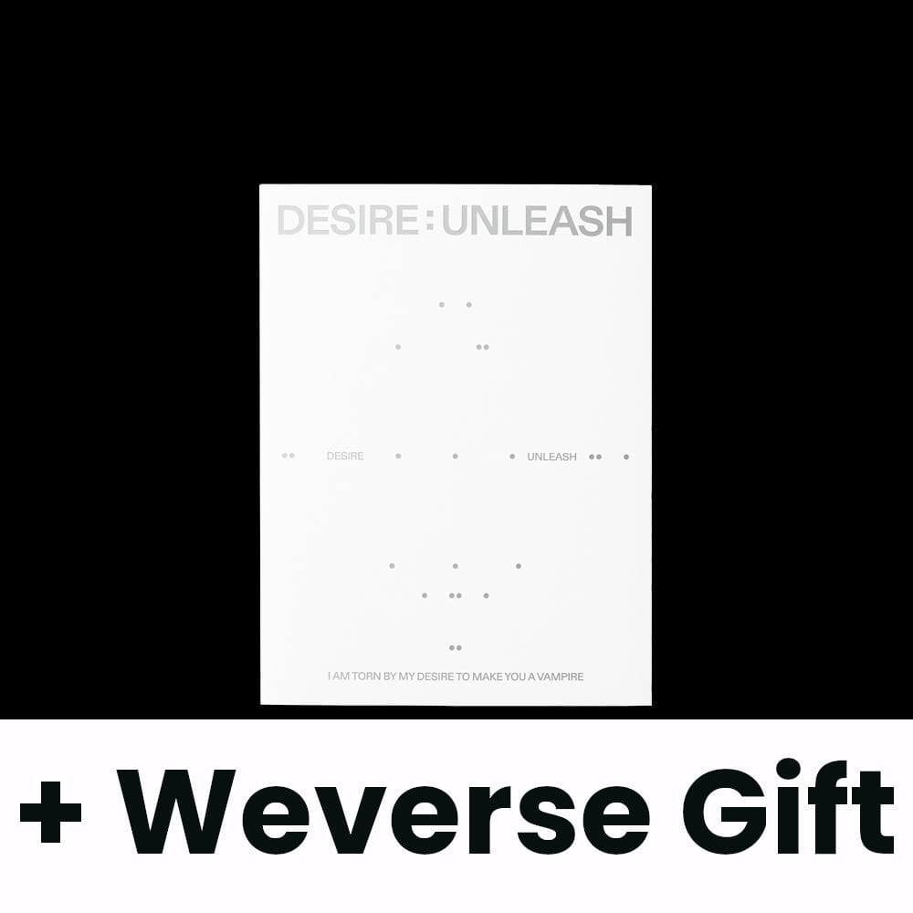 ENHYPEN - DESIRE : UNLEASH (WEVERSE ALBUMS VER.) + Weverse Gift Nolae