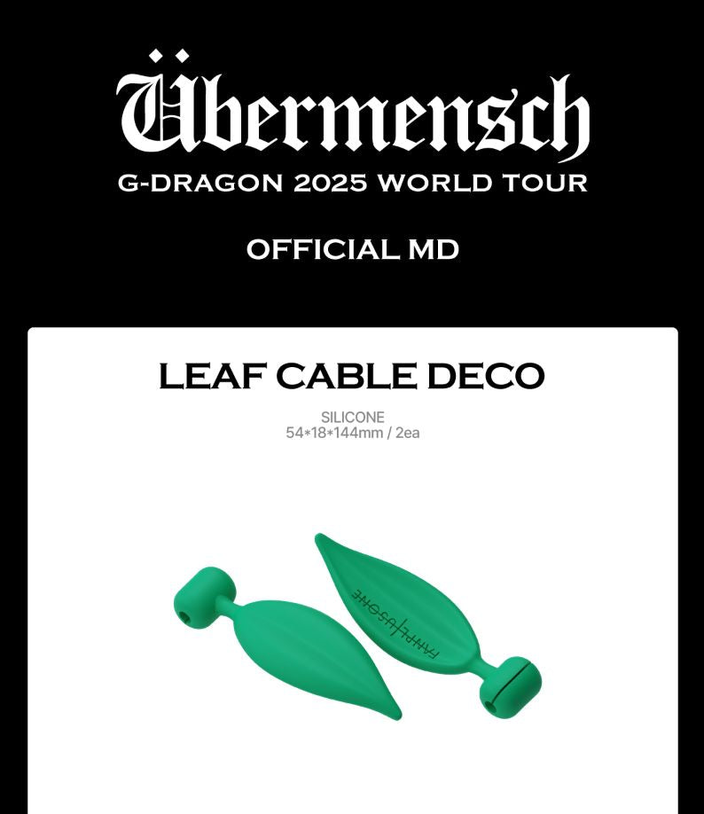 G-DRAGON - LIGHT STICK ACCESSOIRES (2025 WORLD TOUR 'ÜBERMENSCH' OFFICIAL MD) Nolae