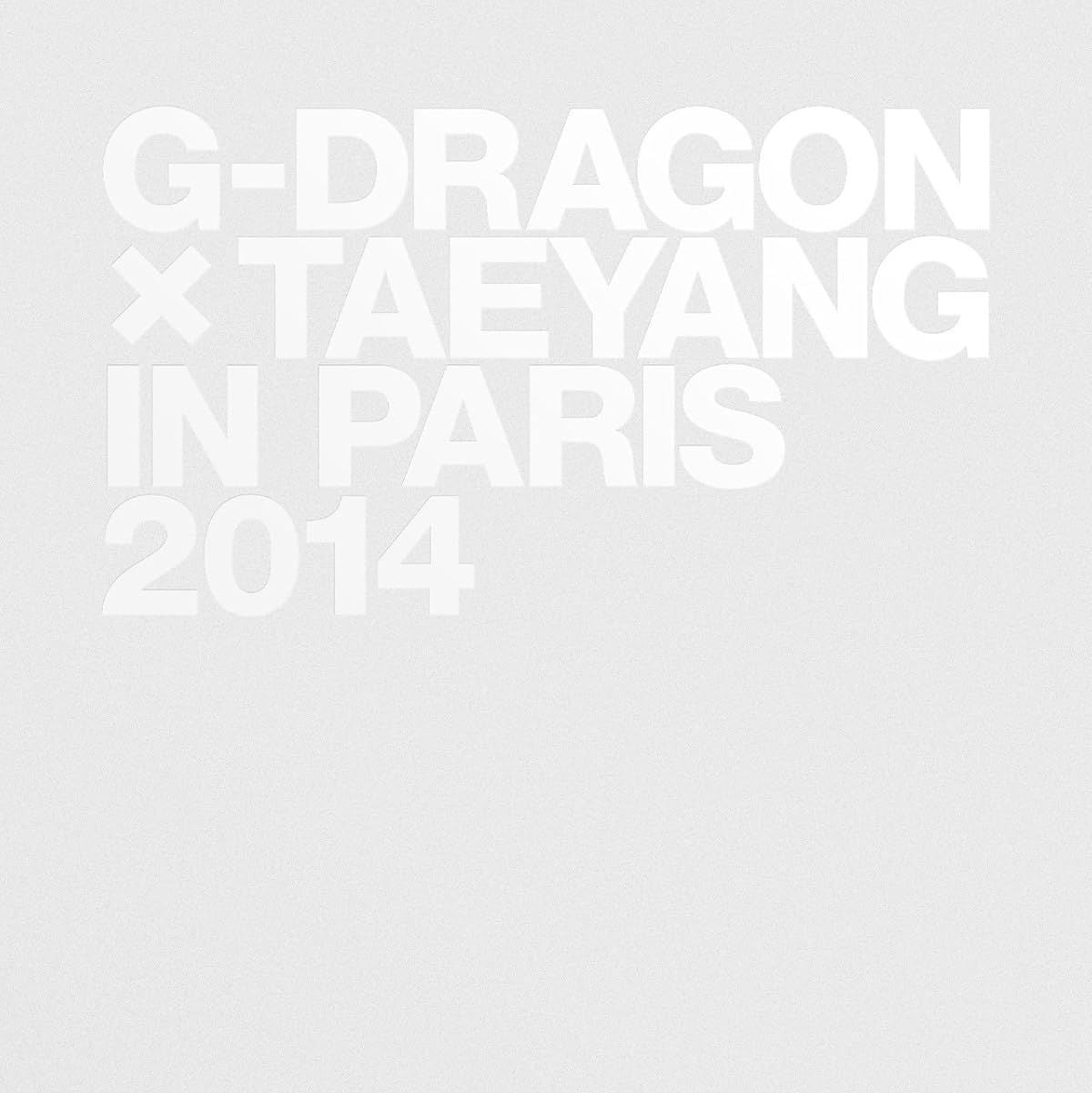 G-DRAGON X TAEYANG (BIGBANG) - G-DRAGON X TAEYANG IN PARIS 2014 (DVD) Nolae
