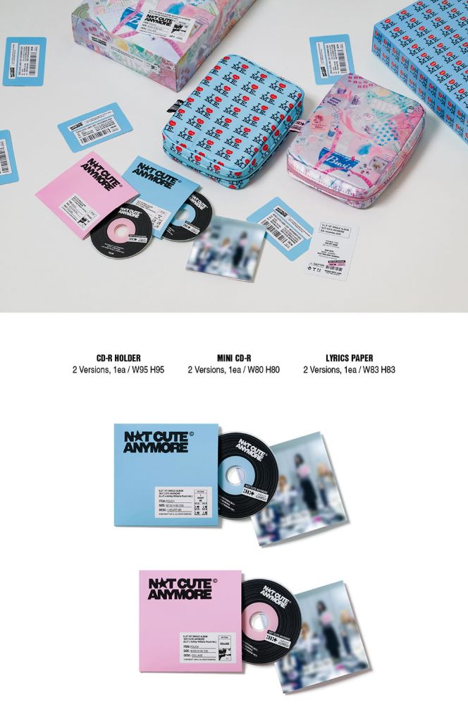 ILLIT - NOT CUTE ANYMORE (ILLIT X ASHLEY WILLIAMS POUCH VER.) Nolae