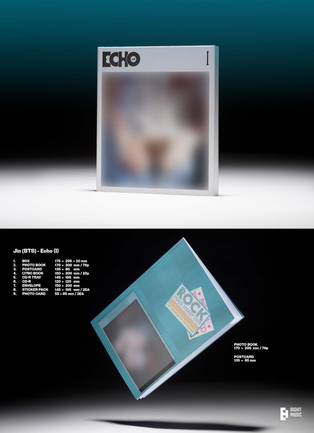 JIN (BTS) - ECHO + Aladin Gift Nolae