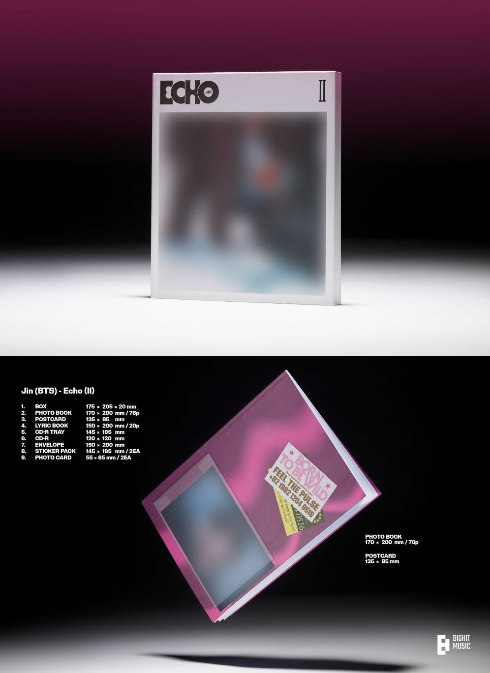 JIN (BTS) - ECHO + Aladin Gift Nolae