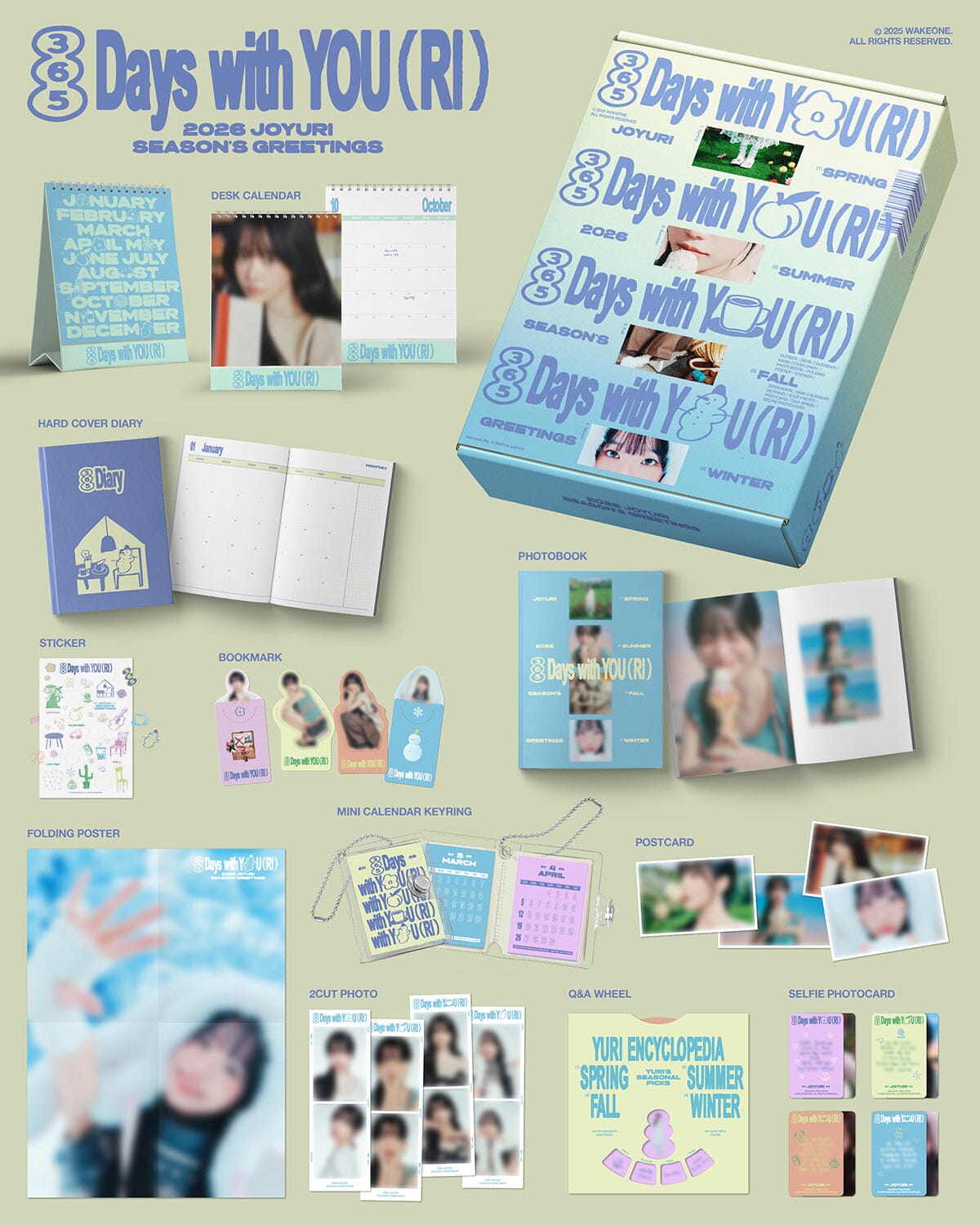 JO YURI - 2026 SEASON’S GREETINGS (365 DAYS WITH YOU(RI)) Nolae