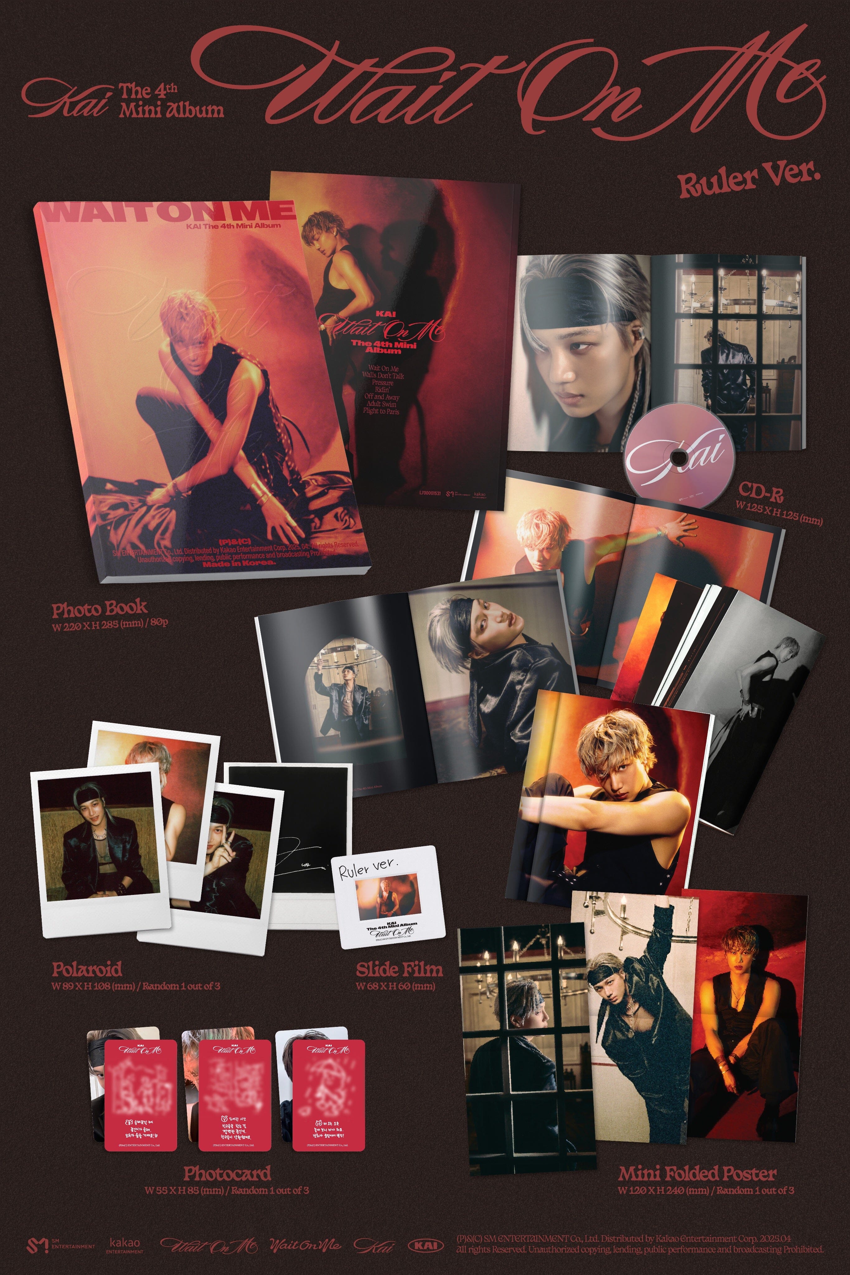 KAI (EXO) - WAIT ON ME (PHOTO BOOK VER.) Nolae