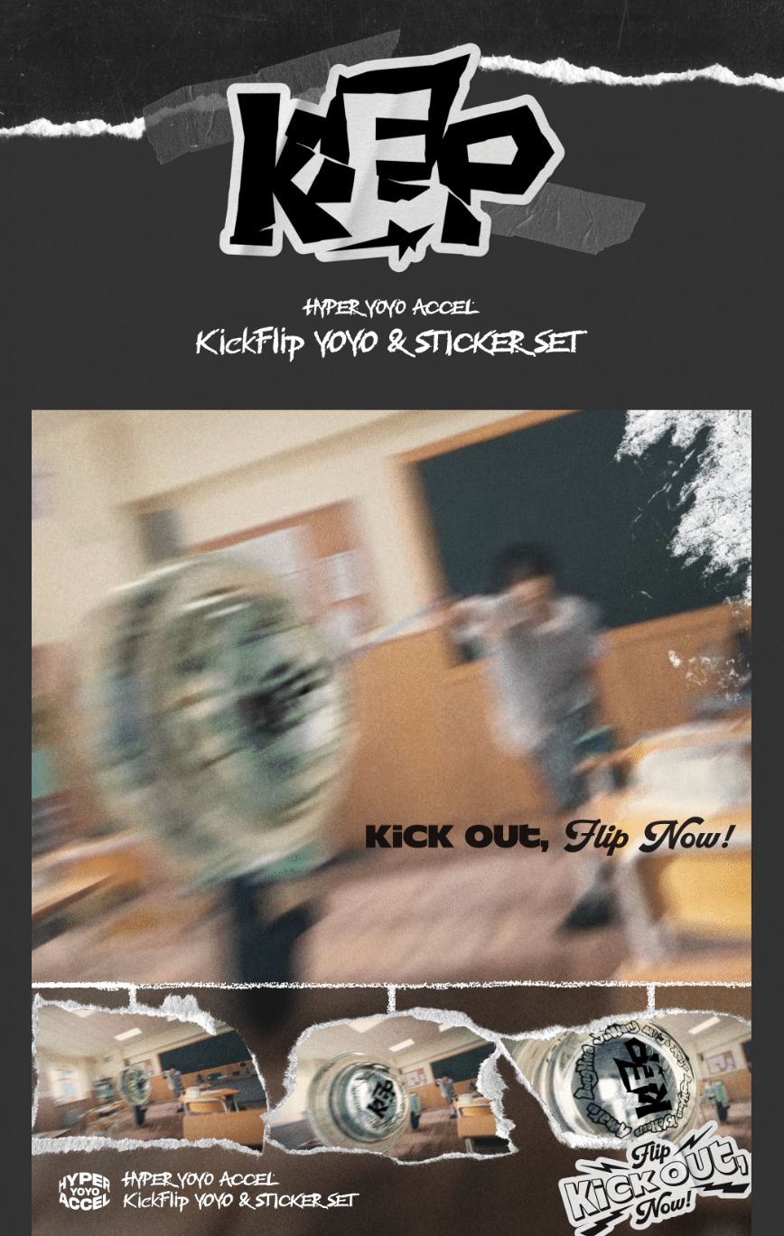 KICKFLIP - YOYO & STICKER SET Nolae