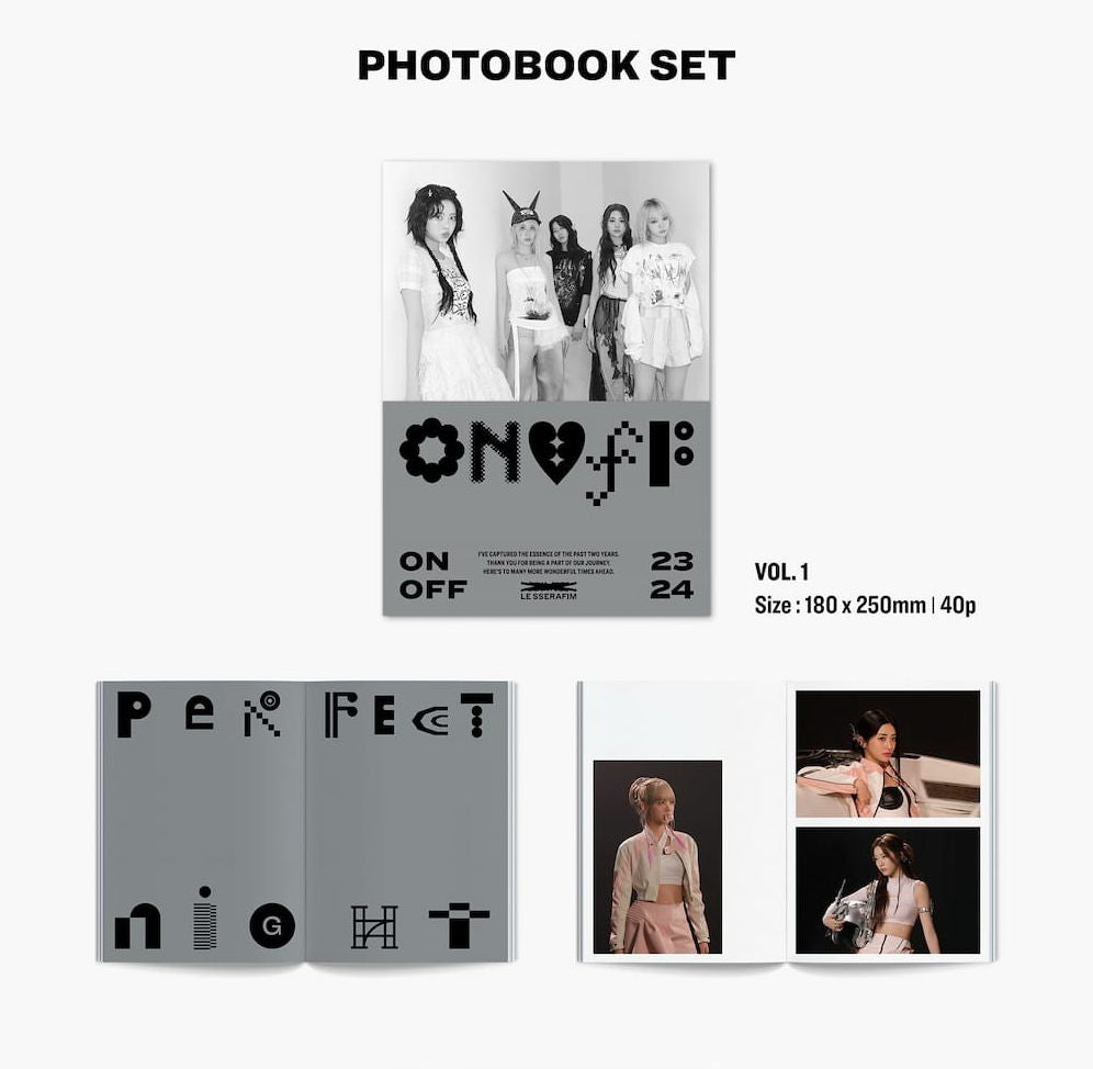 LE SSERAFIM - 'ON-OFF 23-24' + Weverse Gift Nolae