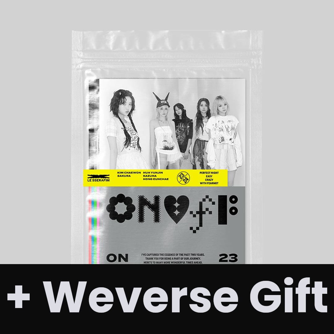 LE SSERAFIM - 'ON-OFF 23-24' + Weverse Gift Nolae