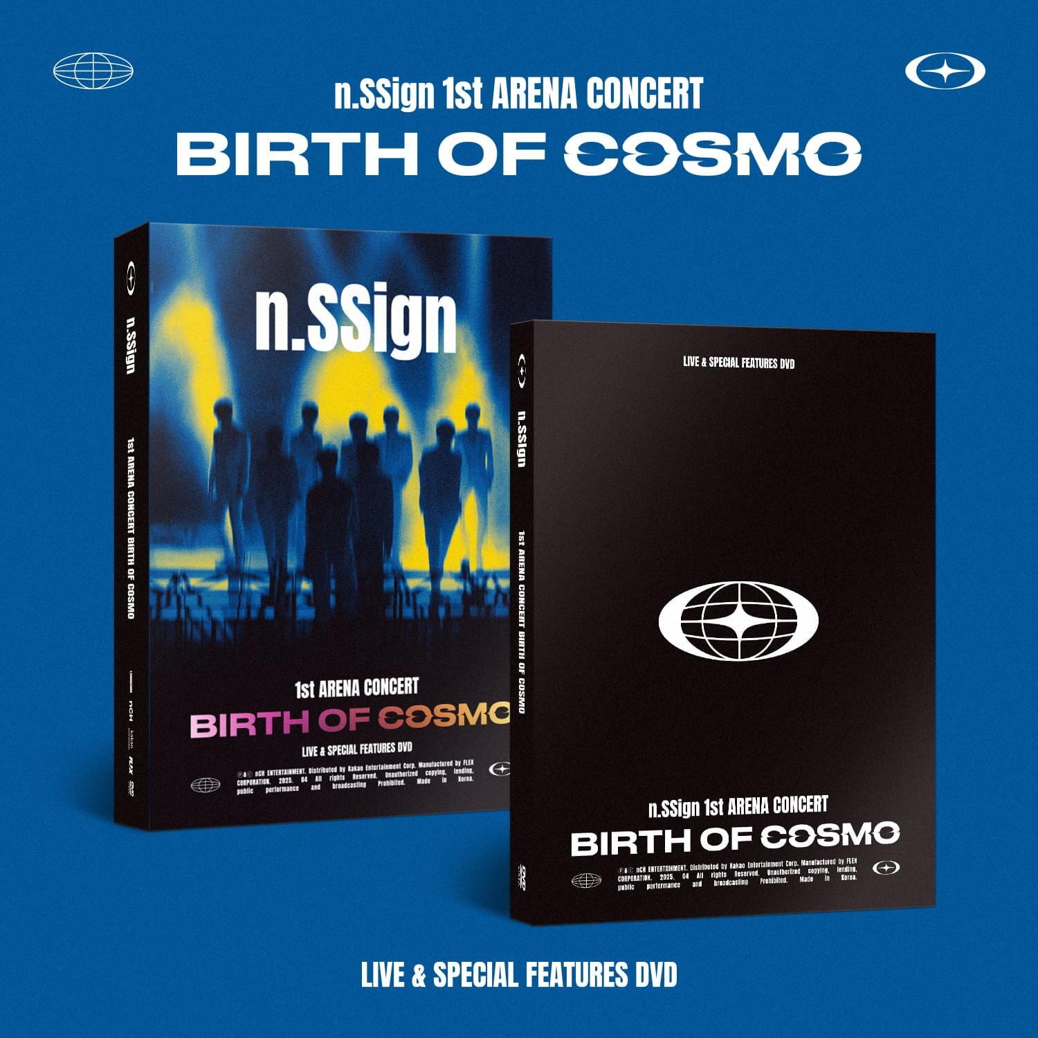 N.SSIGN - 1ST ARENA CONCERT 'BIRTH OF COSMO' LIFE & SPECIAL FEATURES DVD Nolae