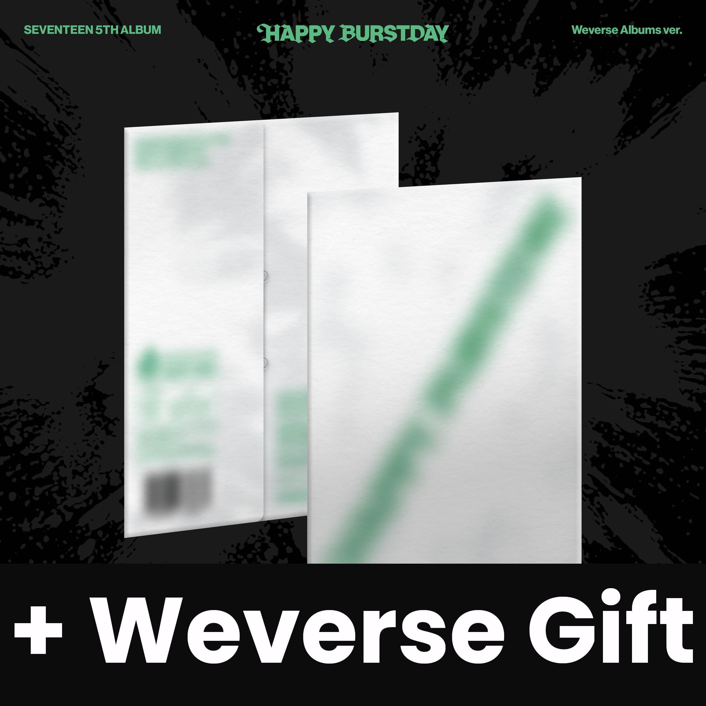 SEVENTEEN - HAPPY BURSTDAY (WEVERSE ALBUMS VER.) + Weverse Gift Nolae