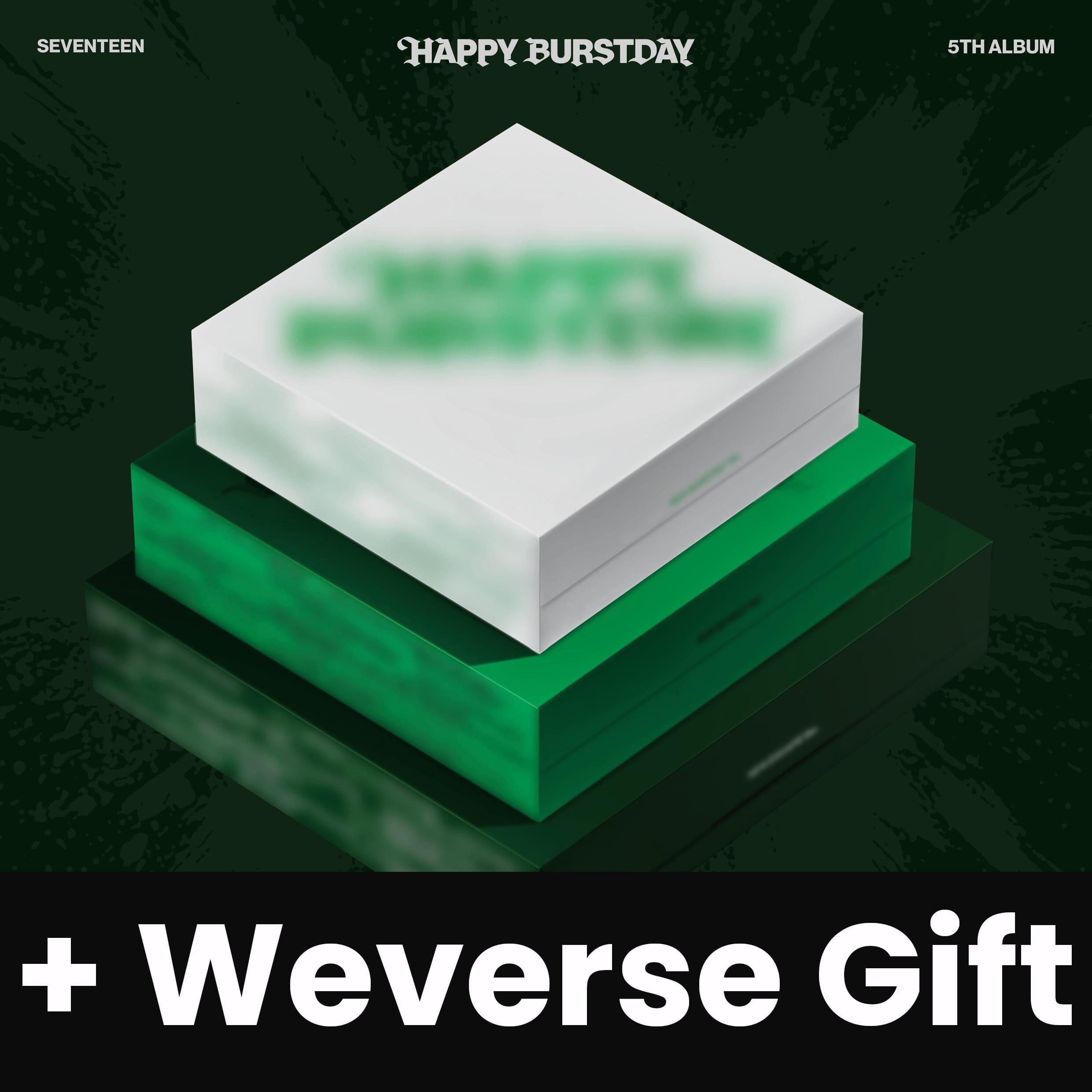 SEVENTEEN - HAPPY BURSTDAY + Weverse Gift Nolae