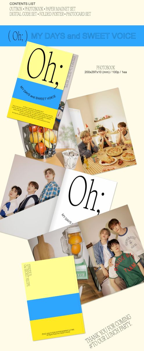 SEVENTEEN - UNIT PHOTOBOOK (EPISODE: OH, MY DAYS AND SWEET VOICE) Nolae