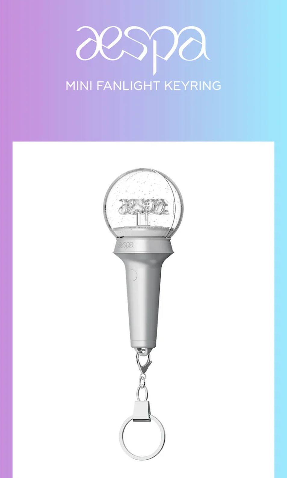SM ARTISTS - OFFICIAL MINI FANLIGHT KEY RING Nolae