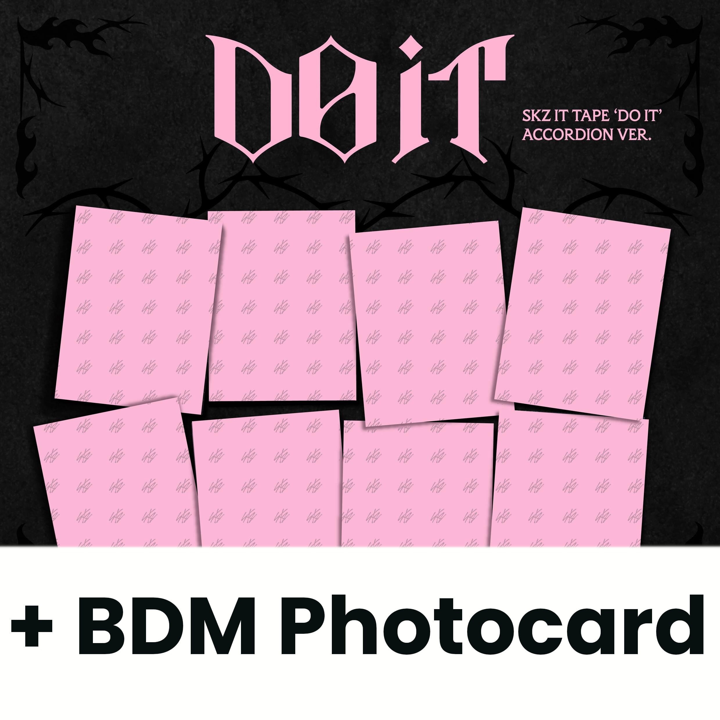 STRAY KIDS - DO IT (ACCORDION VER.) + BDM Photocard Nolae