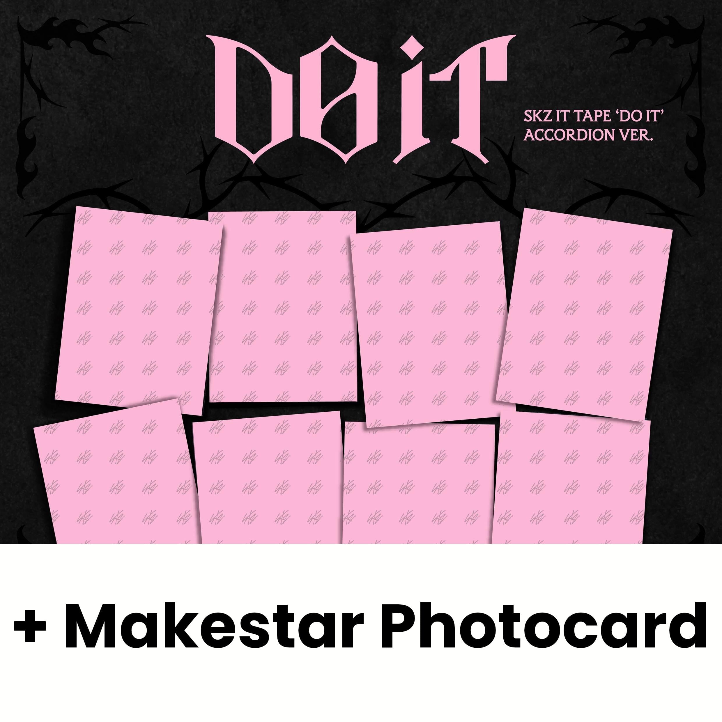 STRAY KIDS - DO IT (ACCORDION VER.) + Makestar Photocard Nolae