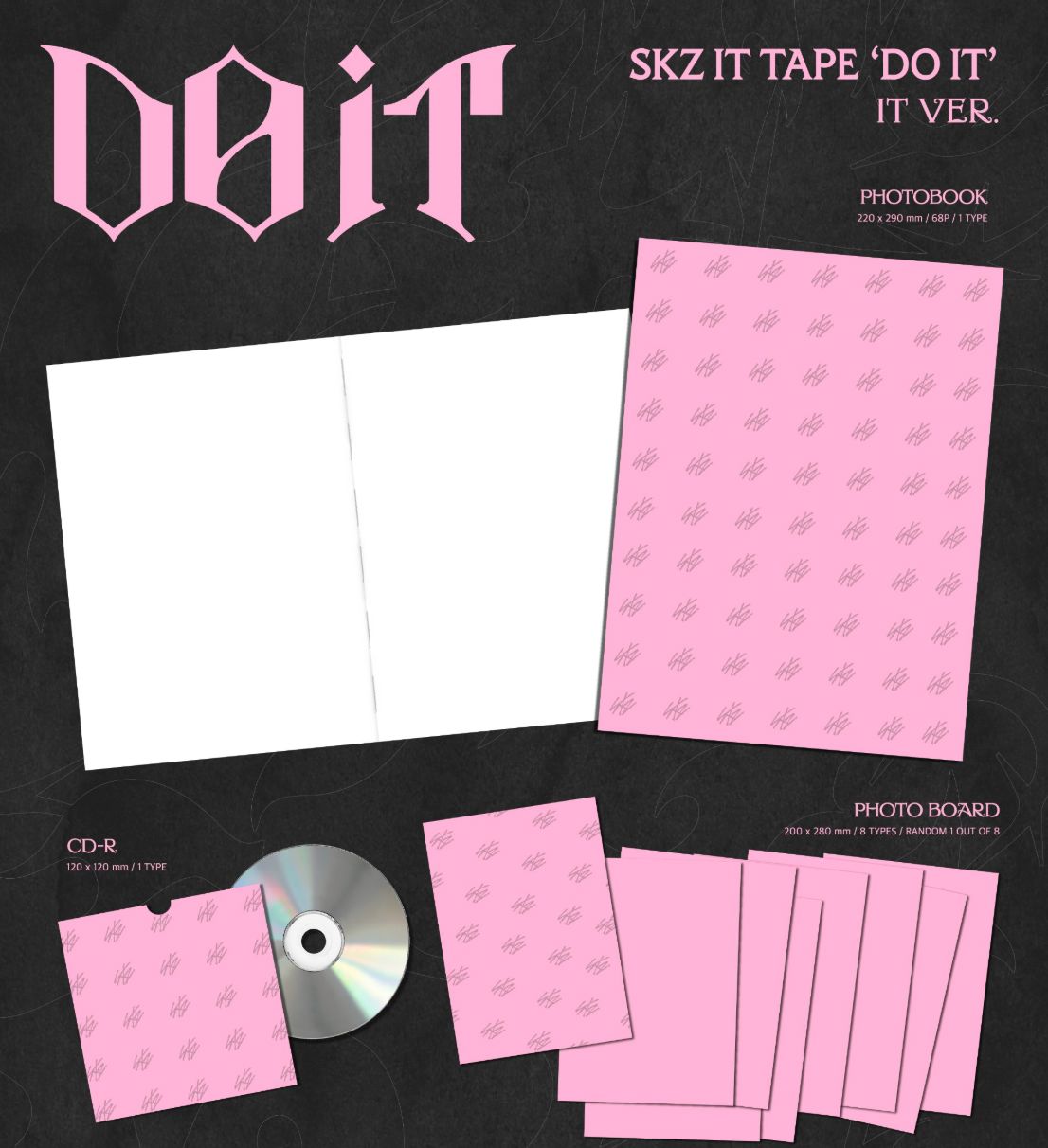 STRAY KIDS - DO IT (IT VER.) + BDM Photocard Nolae
