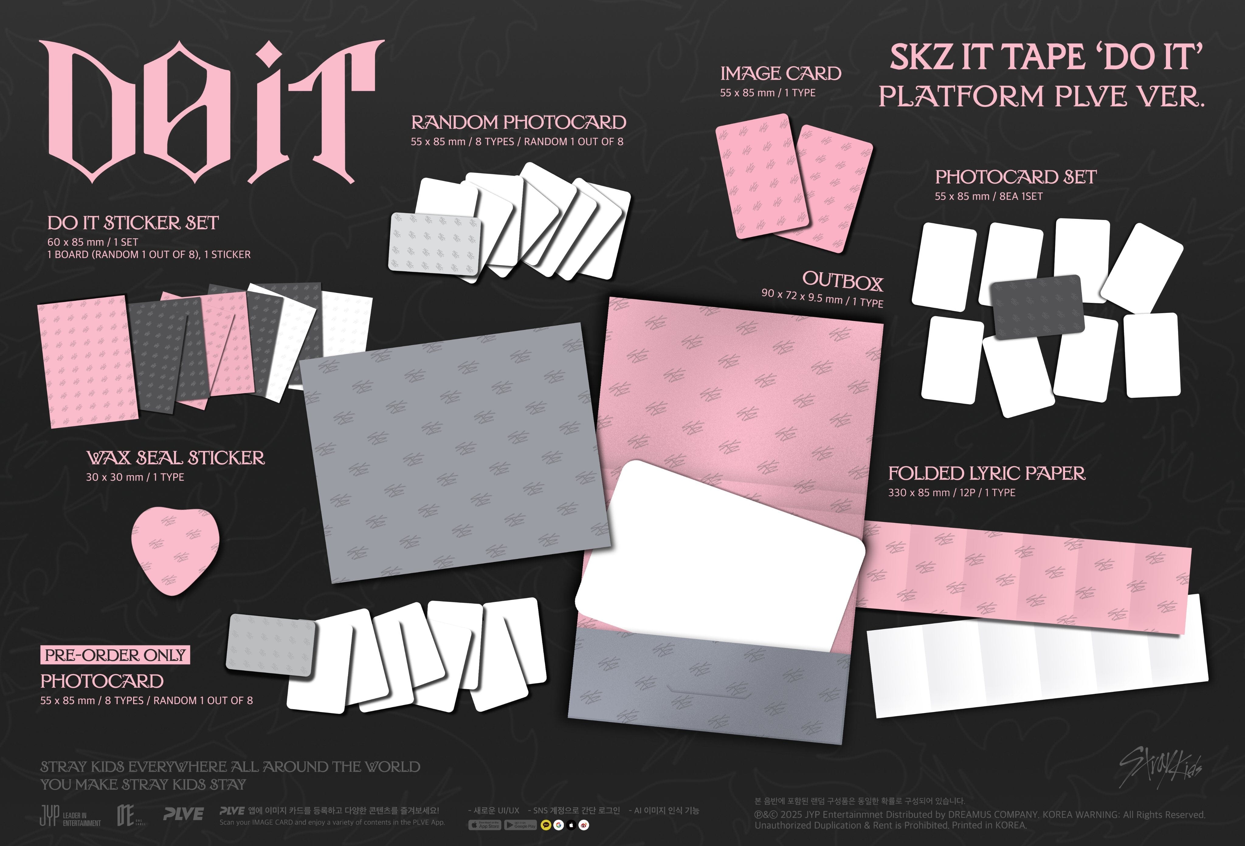 STRAY KIDS - DO IT (PLATFORM PLVE VER.) + Soundwave Photocard Nolae