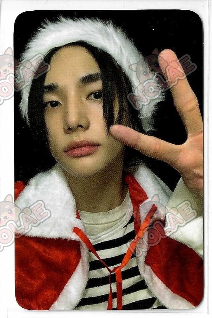STRAY KIDS - '合 (HOP)' POP-UP STORE MD - POB SANTA PHOTOCARD Nolae
