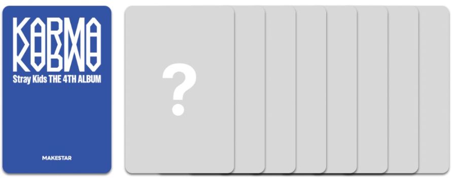 STRAY KIDS - KARMA (COMPACT VER.) + Makestar Photocard Nolae