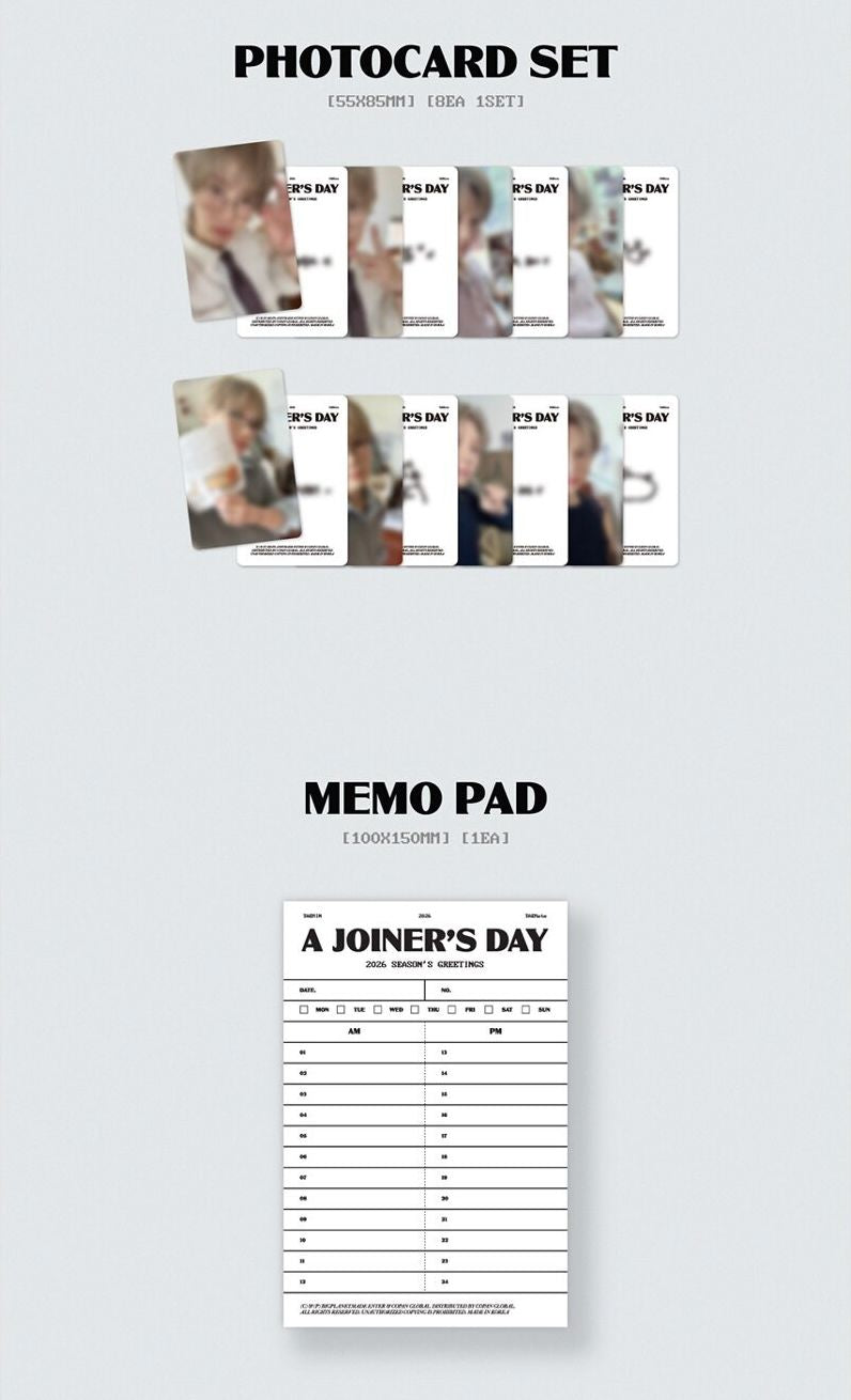 TAEMIN (SHINEE) - 2026 SEASON'S GREETINGS (A JOINER’S DAY) Nolae
