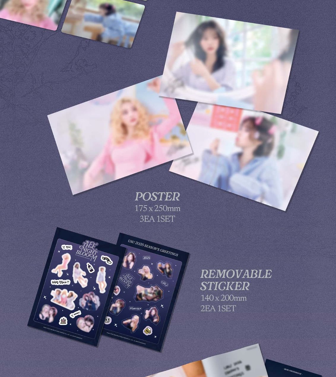 UAU (DREAMCATCHER) – 2026 SEASON'S GREETINGS (THE NIGHT BLOOM) Nolae