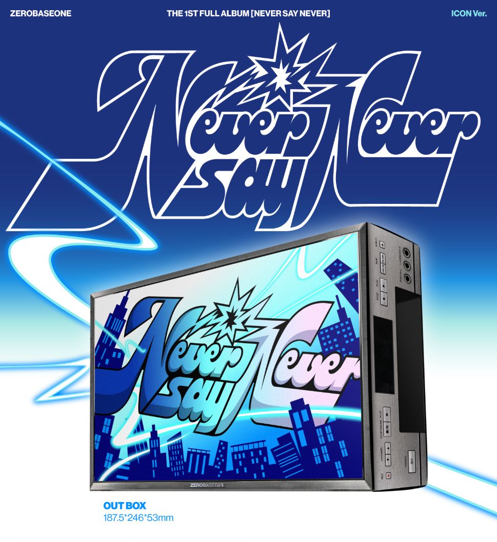 ZB1 - NEVER SAY NEVER (PHOTOBOOK VER.) + Apple Music Photocard Nolae