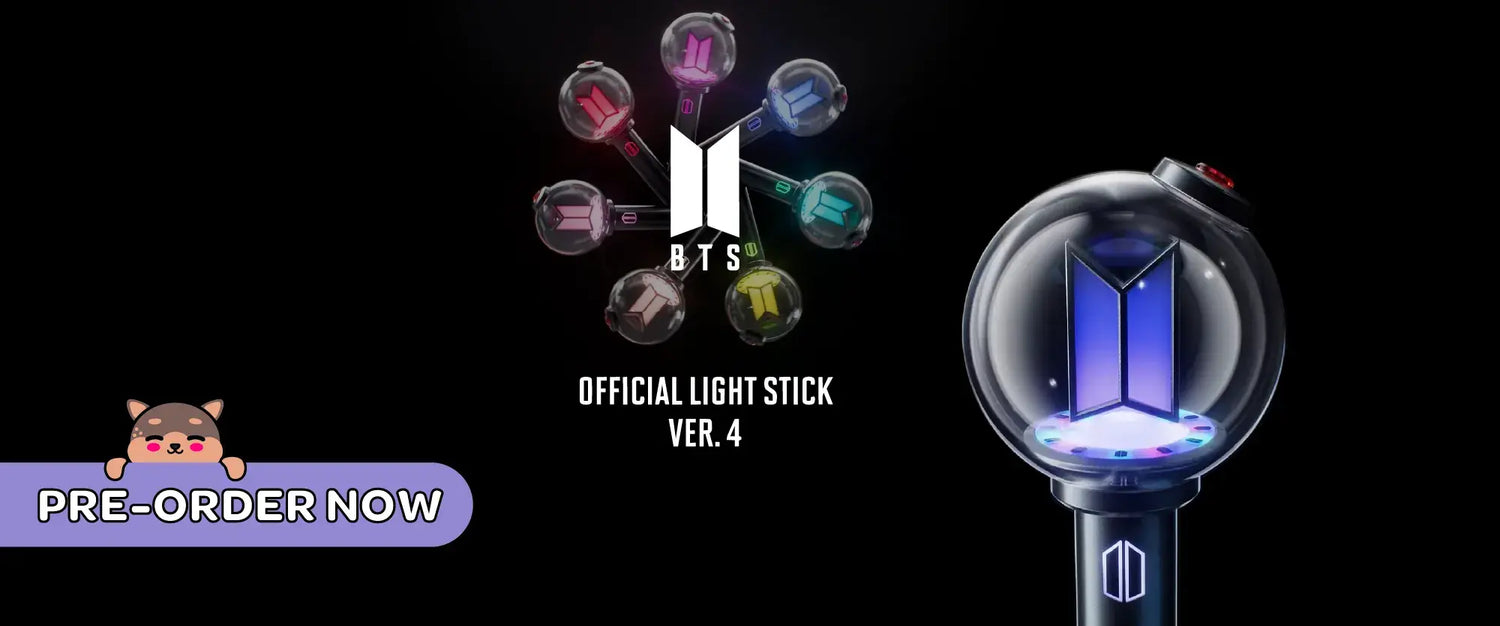 BTS LIGHTSTICK VER 4 BANNER