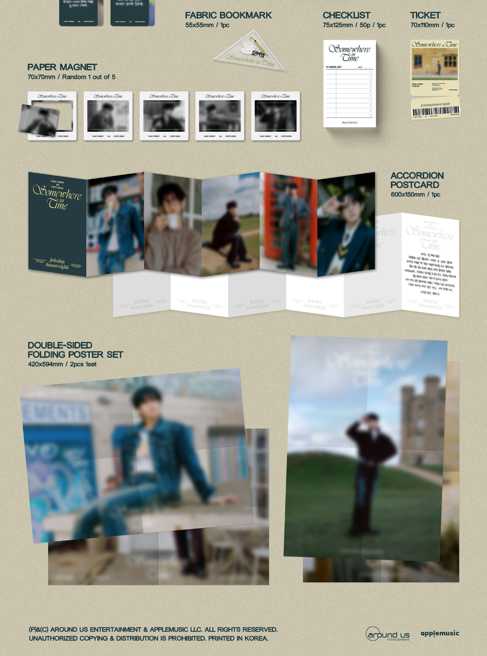 YANG YOSEOP - SOMEWHERE IN TIME (2ND PHOTO BOOK)