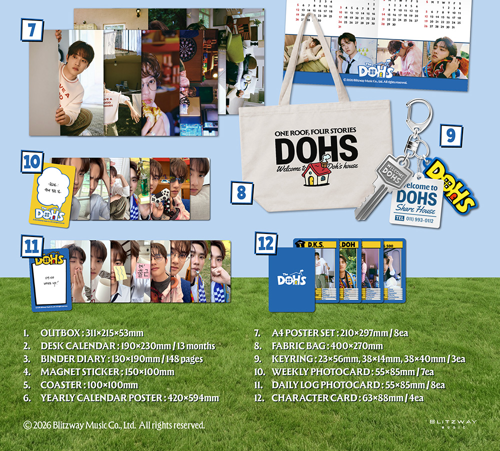 D.O. / DOH KYUNG SOO (EXO) - 2027 SEASON'S GREETINGS (DOHS)