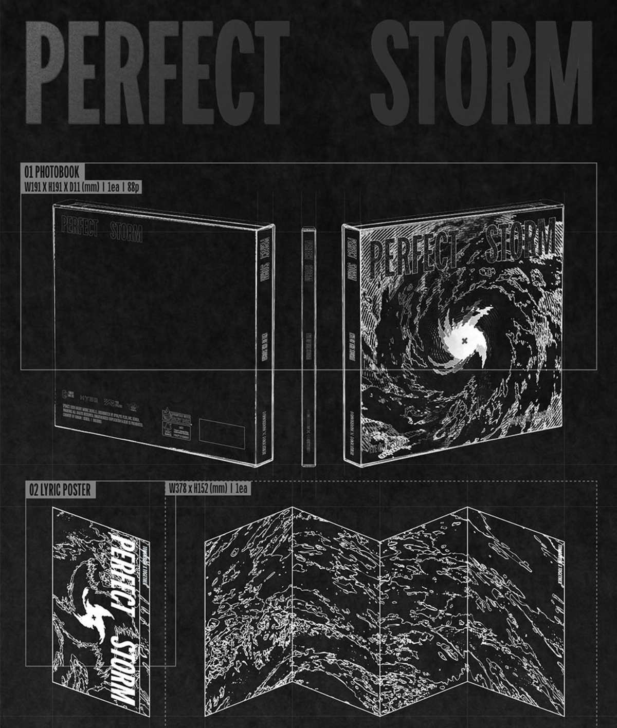 TXT - PERFECT STORM + Weverse Gift