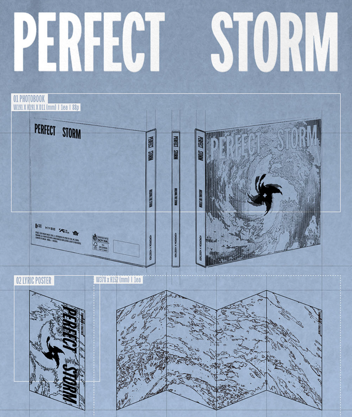 TXT - PERFECT STORM + Weverse Gift