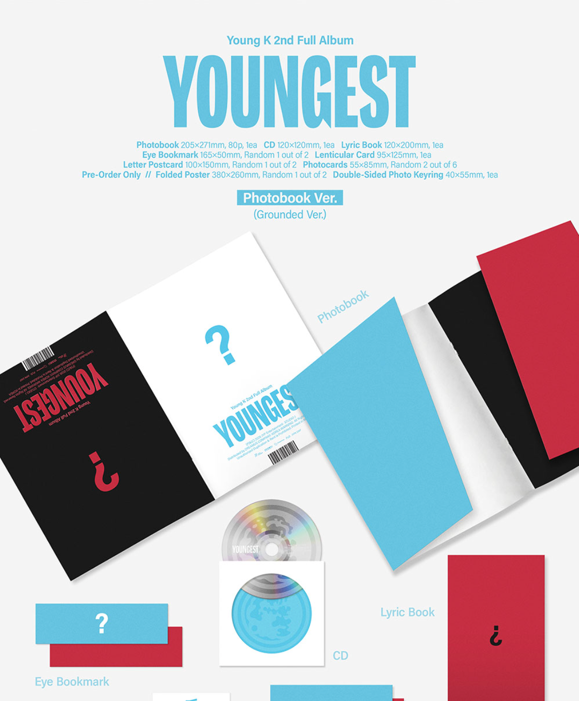 YOUNG K (DAY6) - YOUNGEST (PHOTOBOOK VER.)