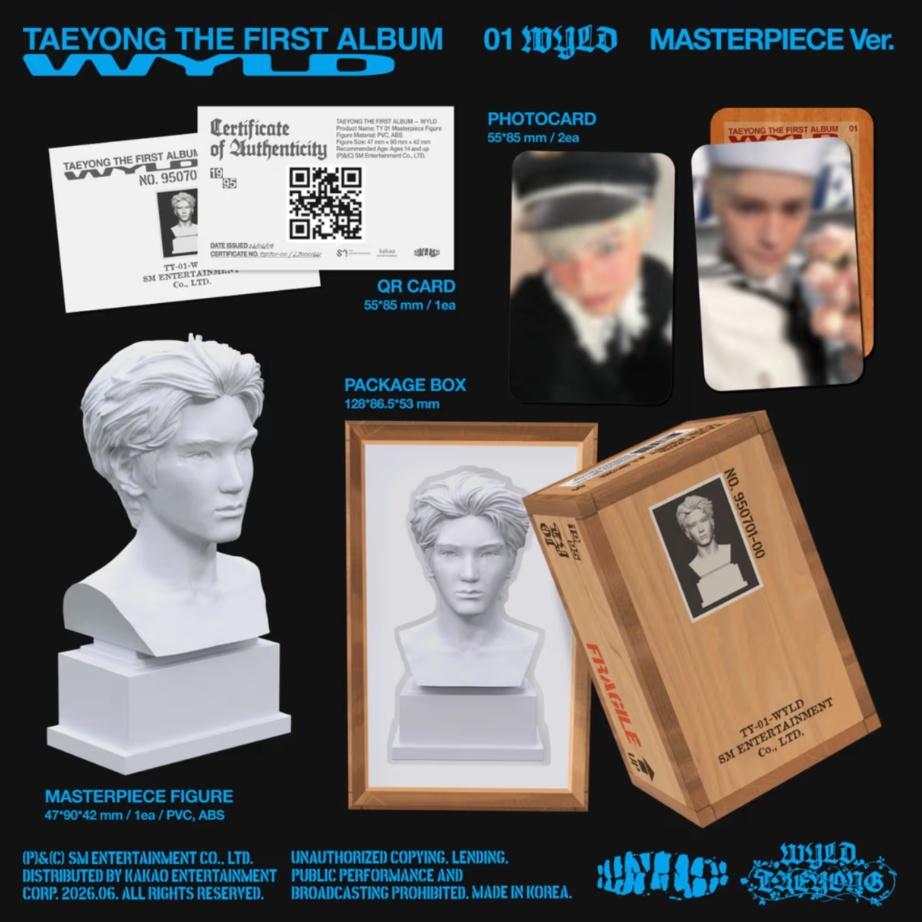 TAEYONG (NCT) - WYLD (MASTERPIECE VER.)