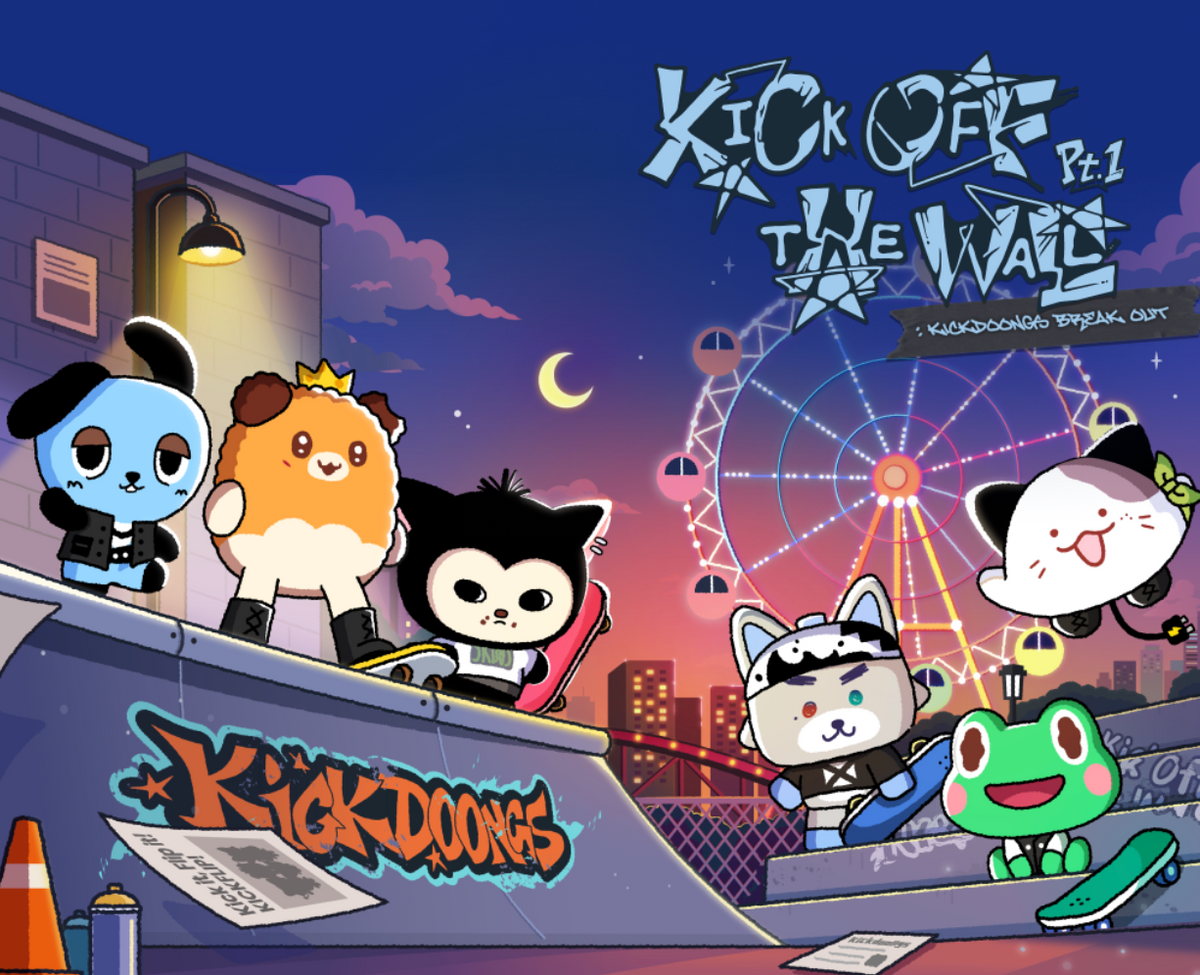 KICKFLIP - 'KICK OFF THE WALL PT. 1 : KICKDOONGS BREAK OUT' MD