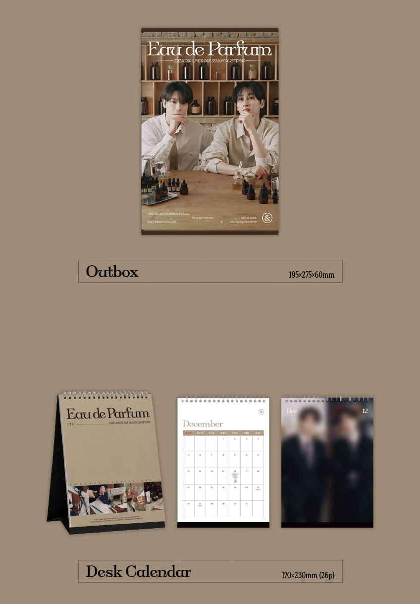 SUPER JUNIOR D&E - 2027 SEASON'S GREETINGS + Fromm Store Gift