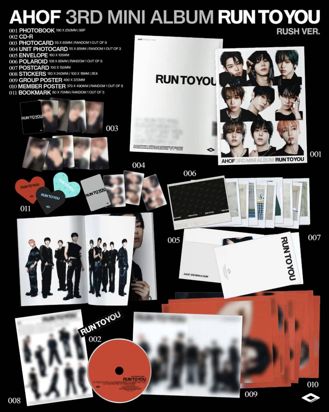 AHOF - RUN TO YOU (PHOTOBOOK VER.) Nolae