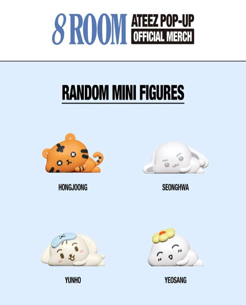 ATEEZ - 8ROOM 7TH ANNIVERSARY POP-UP OFFICIAL MD Nolae