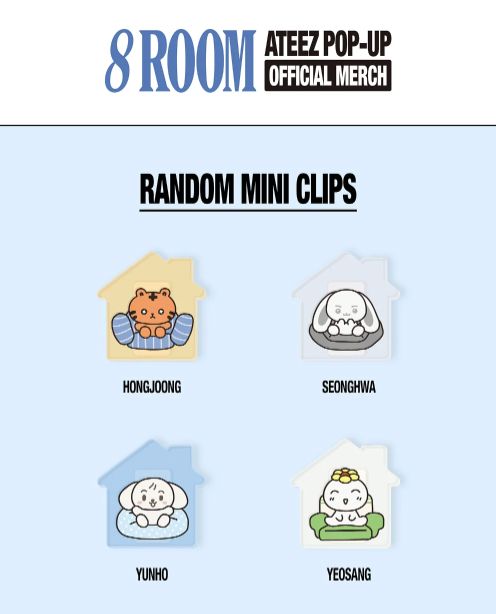 ATEEZ - 8ROOM 7TH ANNIVERSARY POP-UP OFFICIAL MD Nolae