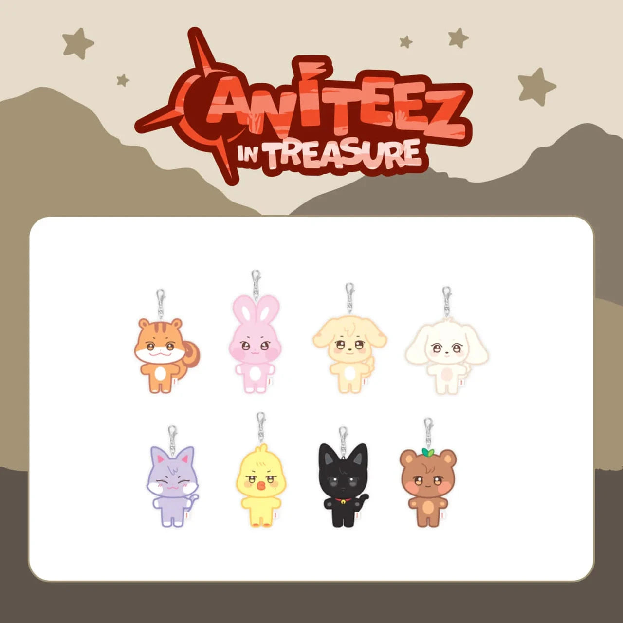ATEEZ - ANITEEZ IN TREASURE OFFICIAL MD 1 Nolae