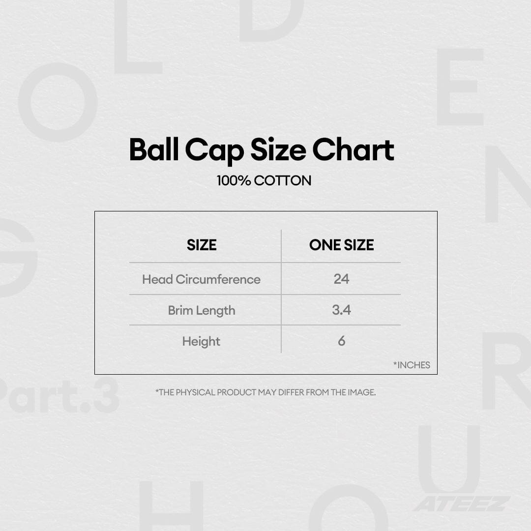 ATEEZ - BALL CAP & MESH SHORTS (GOLDEN HOUR : PART.3 MD) Nolae