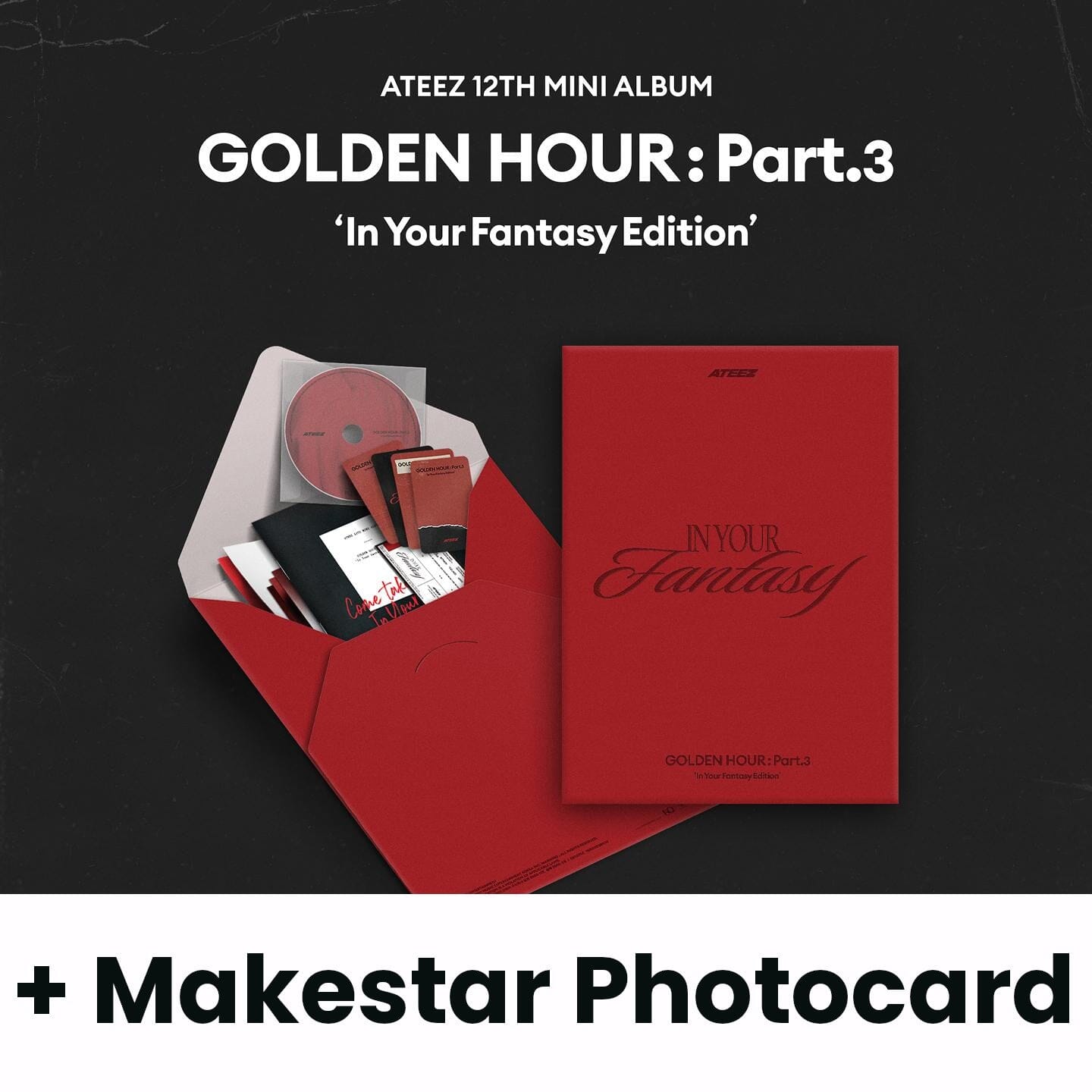ATEEZユノ in your fantasy MAKESTAR特典 ATEEZユノ in your fantasy MAKESTAR特典 - メルカリ