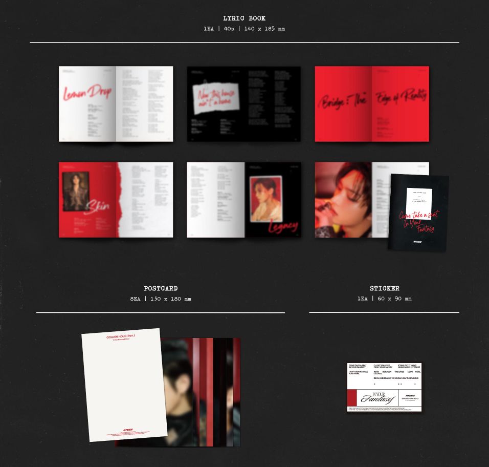 ATEEZ - GOLDEN HOUR : PART.3 (IN YOUR FANTASY EDITION) (LIMITED FANTAS